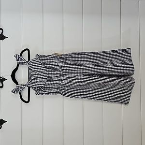 NWT ThereAbouts Girls Check Romper Size 4T